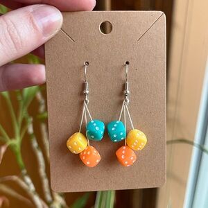 Dice Earrings